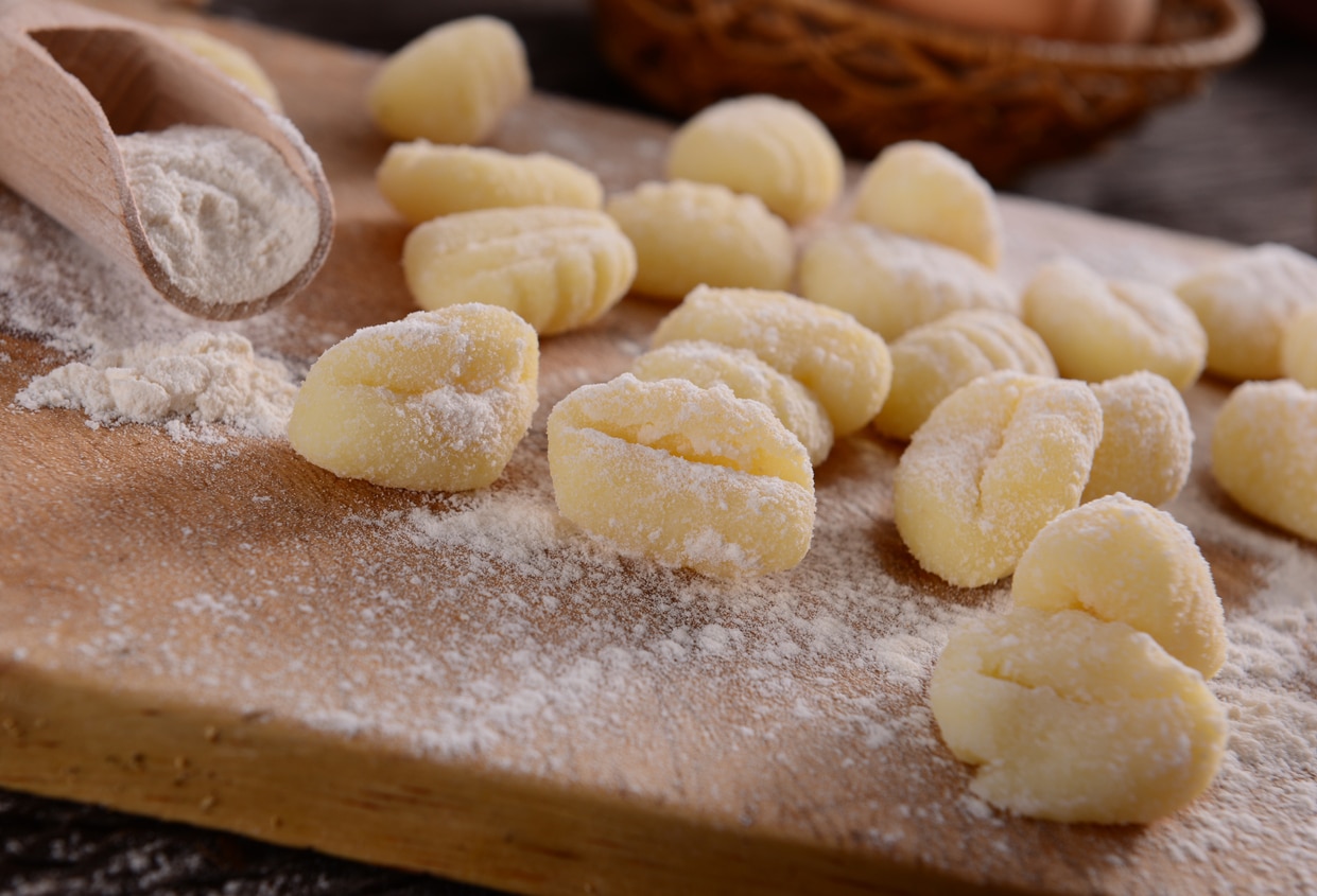 Selbstgemachte Gnocchi